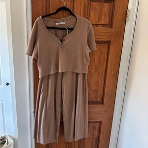 Abercrombie & Fitch Tan Set